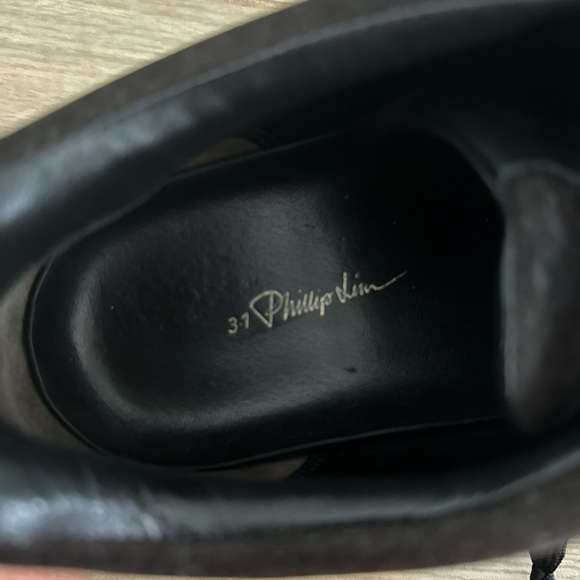 3.1 Phillip Lim Leather & Suede Sneaker, Pink & Black, Women’s US 9 - Picture 8 of 8